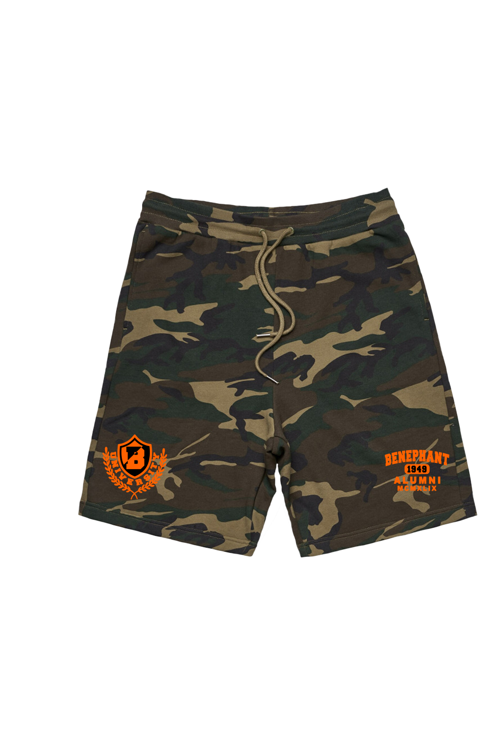 Alumni Embroidered Camo Sweatshorts