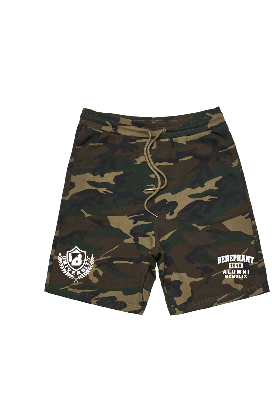 Alumni Embroidered Camo Sweatshorts