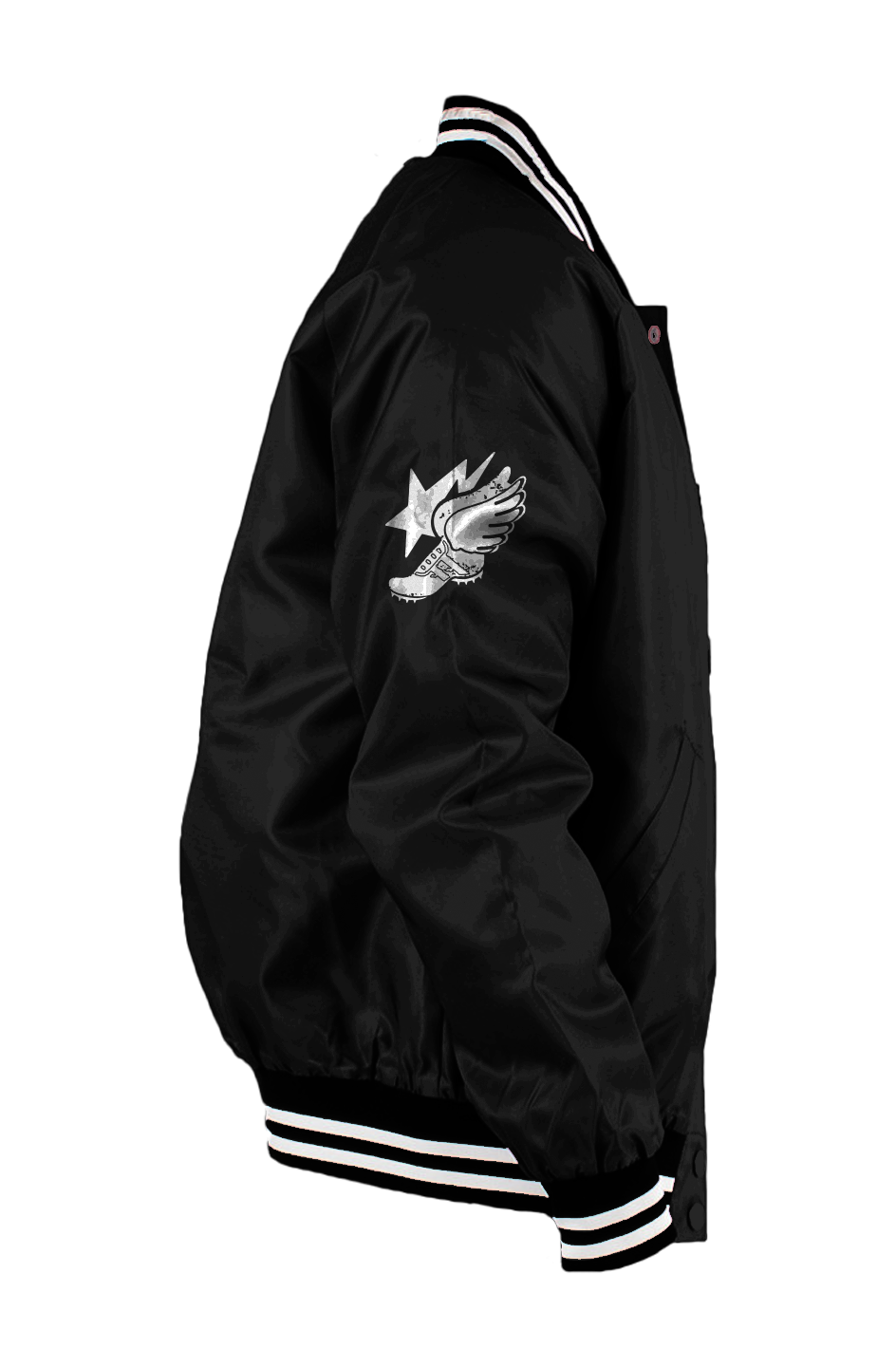 Varsity Crown & Stars University Nylon Bomber Jack