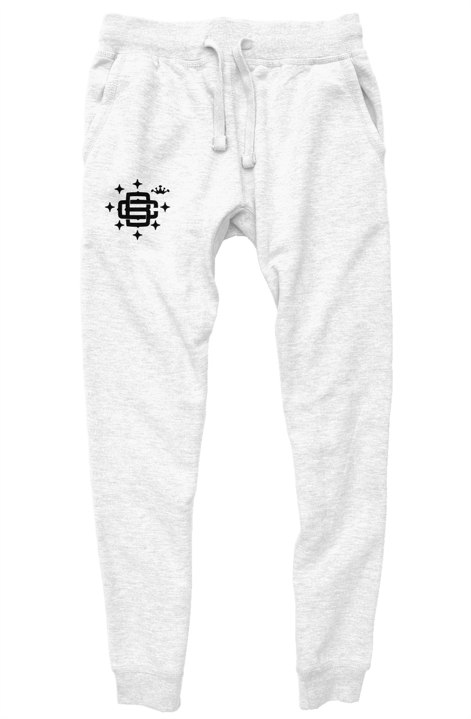 Crown & Stars Embroidered Tapered Joggers
