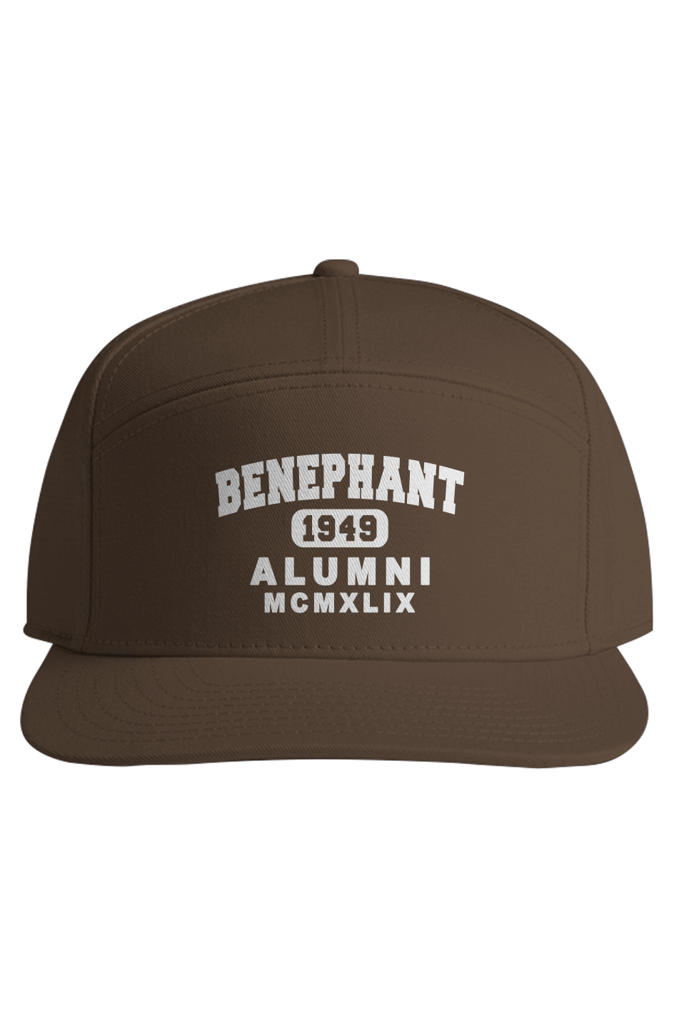 Alumni Crown & Stars 7 Panel Embroidered Hat