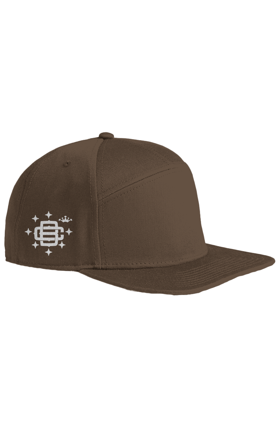 Alumni Crown & Stars 7 Panel Embroidered Hat