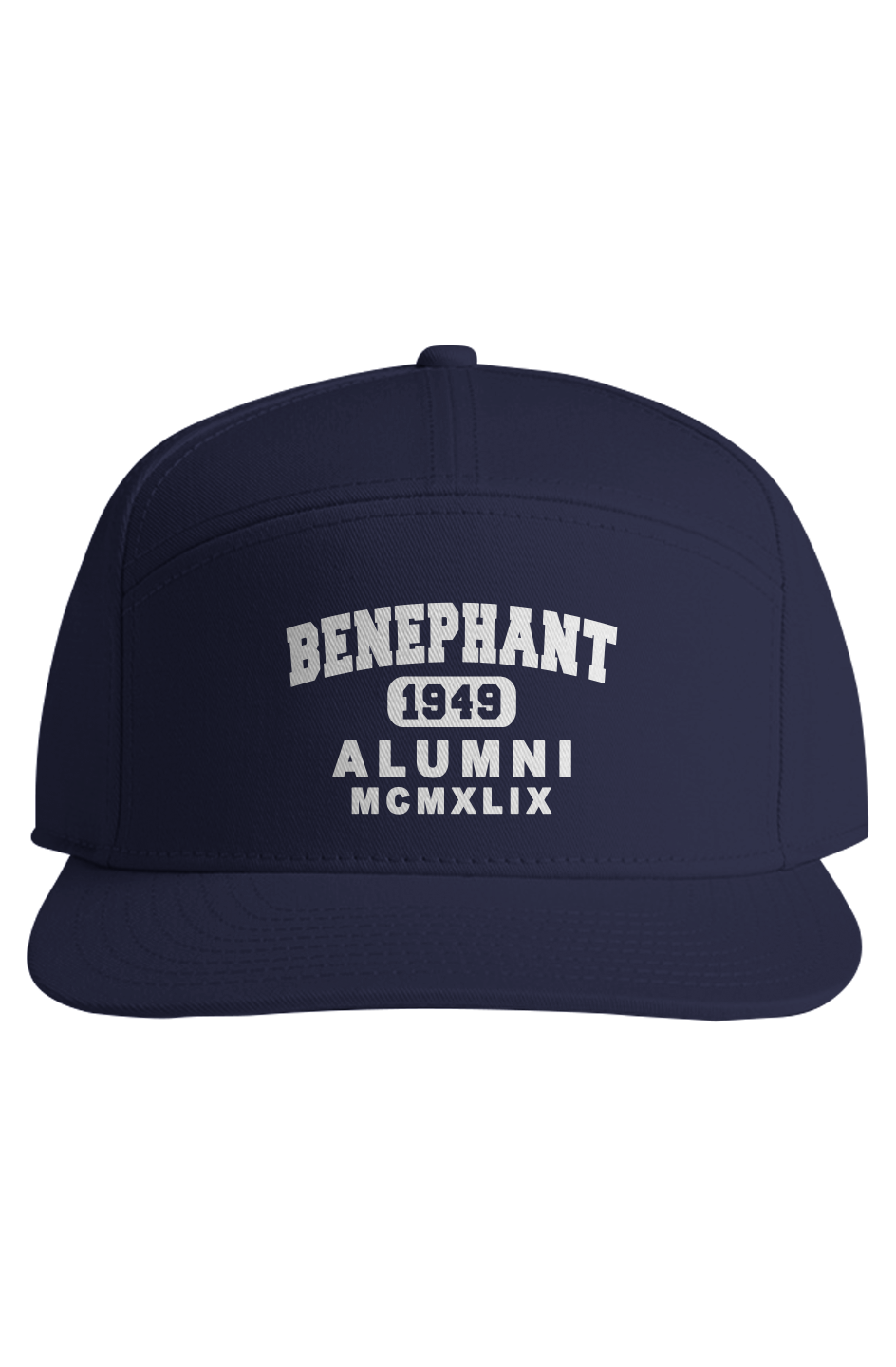Alumni Crown & Stars 7 Panel Embroidered Hat