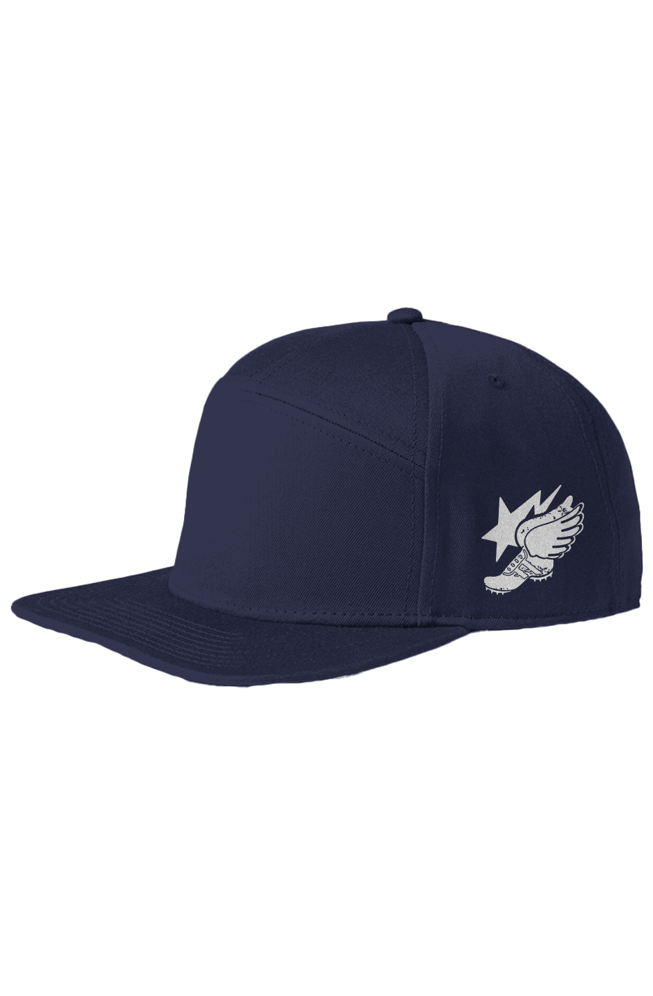 Alumni Crown & Stars 7 Panel Embroidered Hat