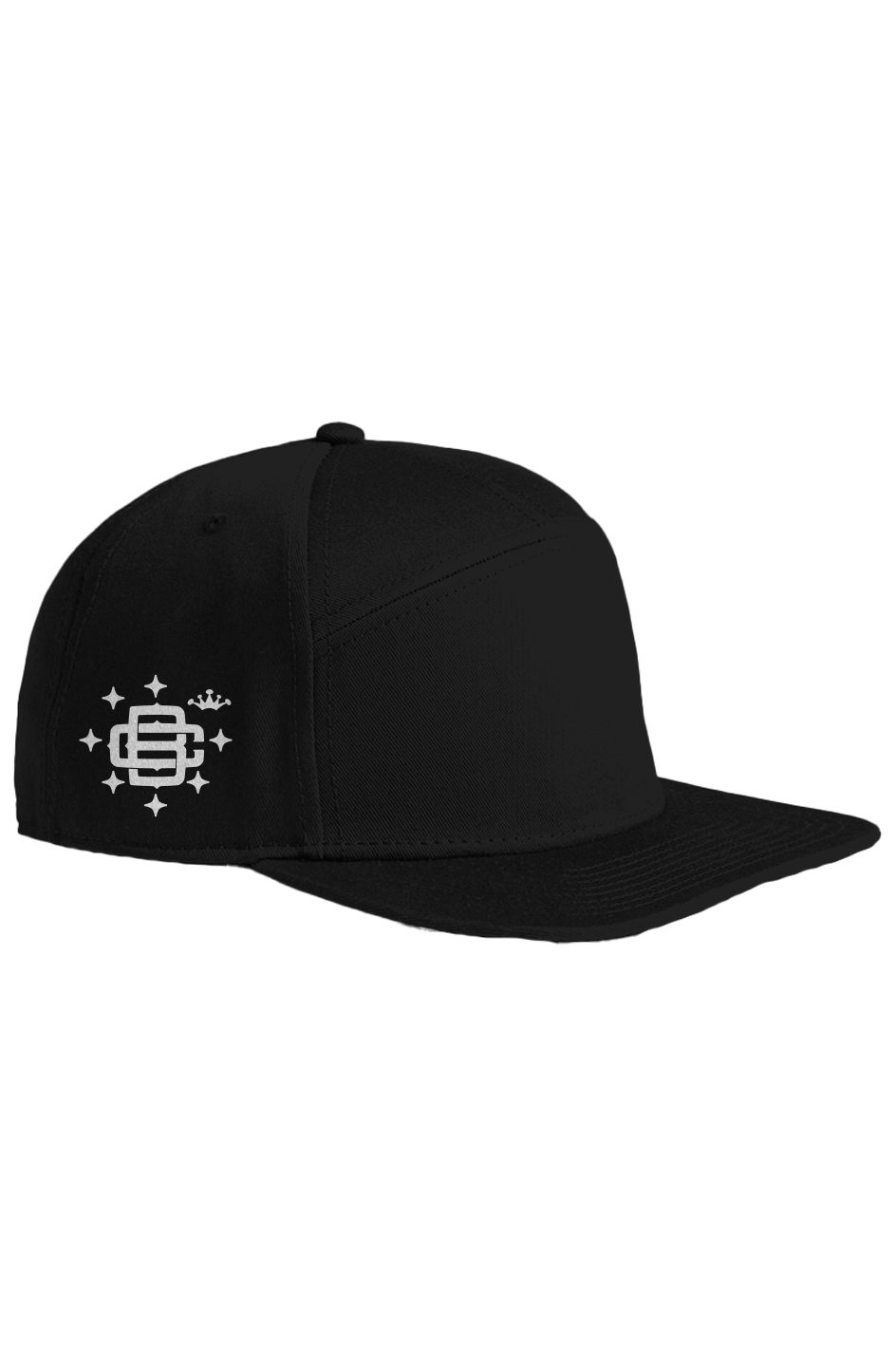 Alumni Crown & Stars 7 Panel Embroidered Hat