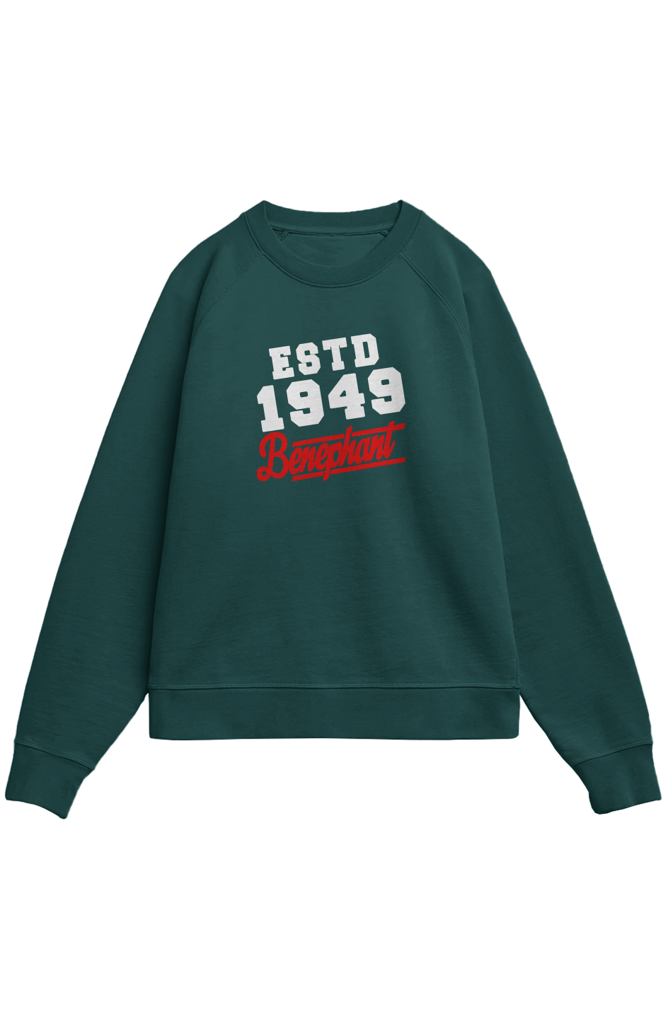 Established 1949 Embroidered Organic French Terry