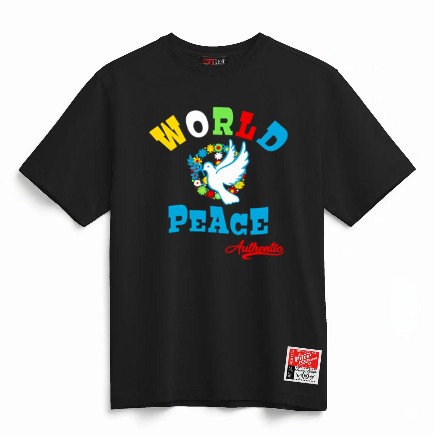 World Peace Heavyweight Organic T Shirt