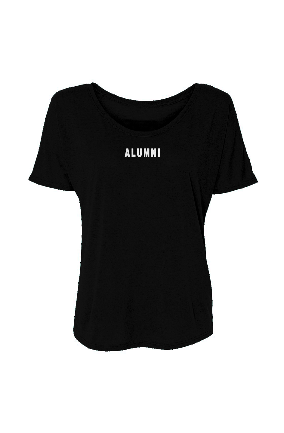 Alumni Embroidered Drape Slouchy Tee
