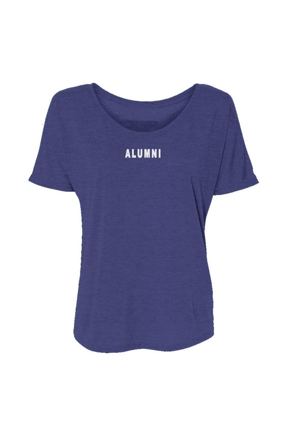 Alumni Embroidered Drape Slouchy Tee