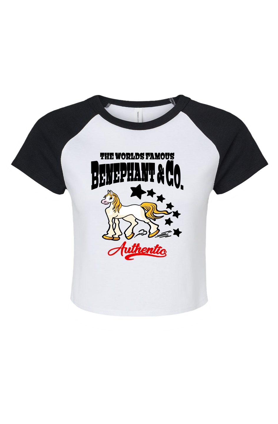 Pale Mare Micro Rib 2 Tone Baby Tee