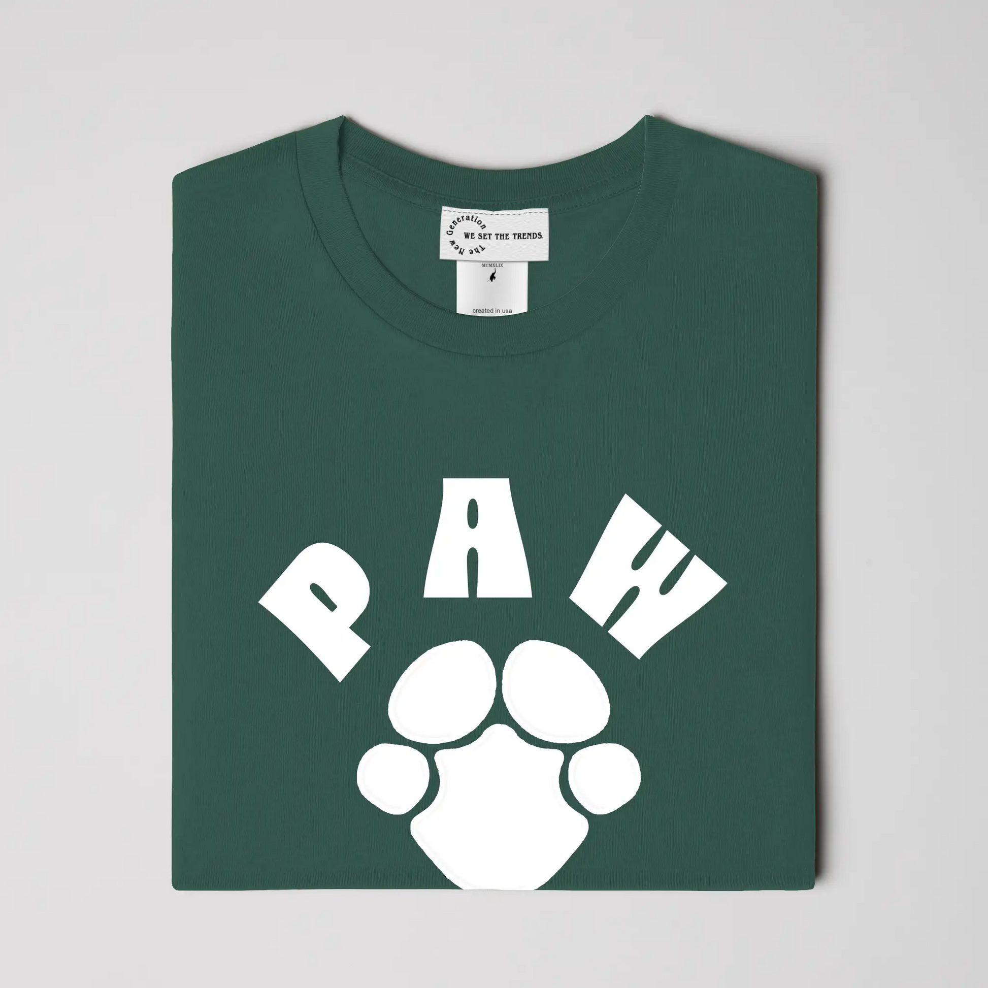P A W Digi Print T Shirt