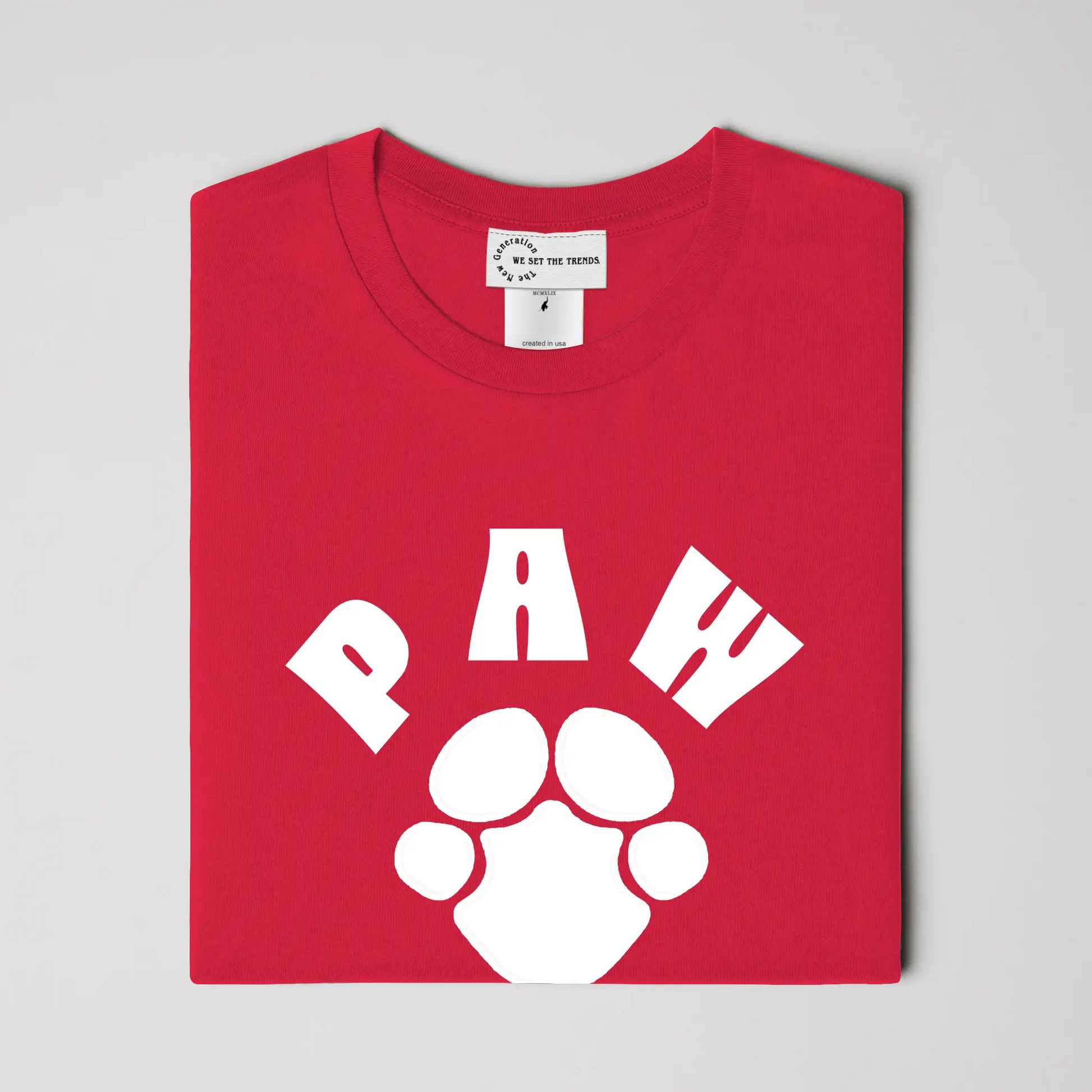 P A W Digi Print T Shirt