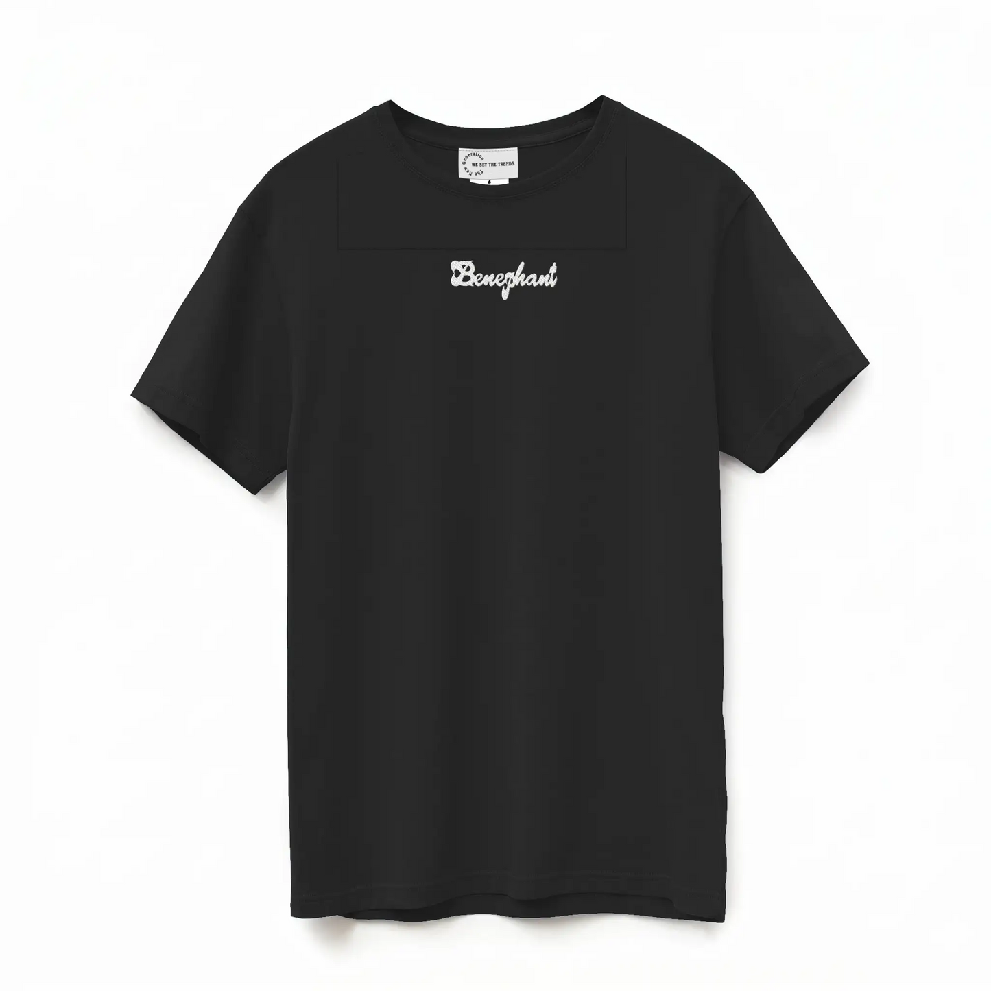 Benephant Embroidered Supima Cotton T Shirt
