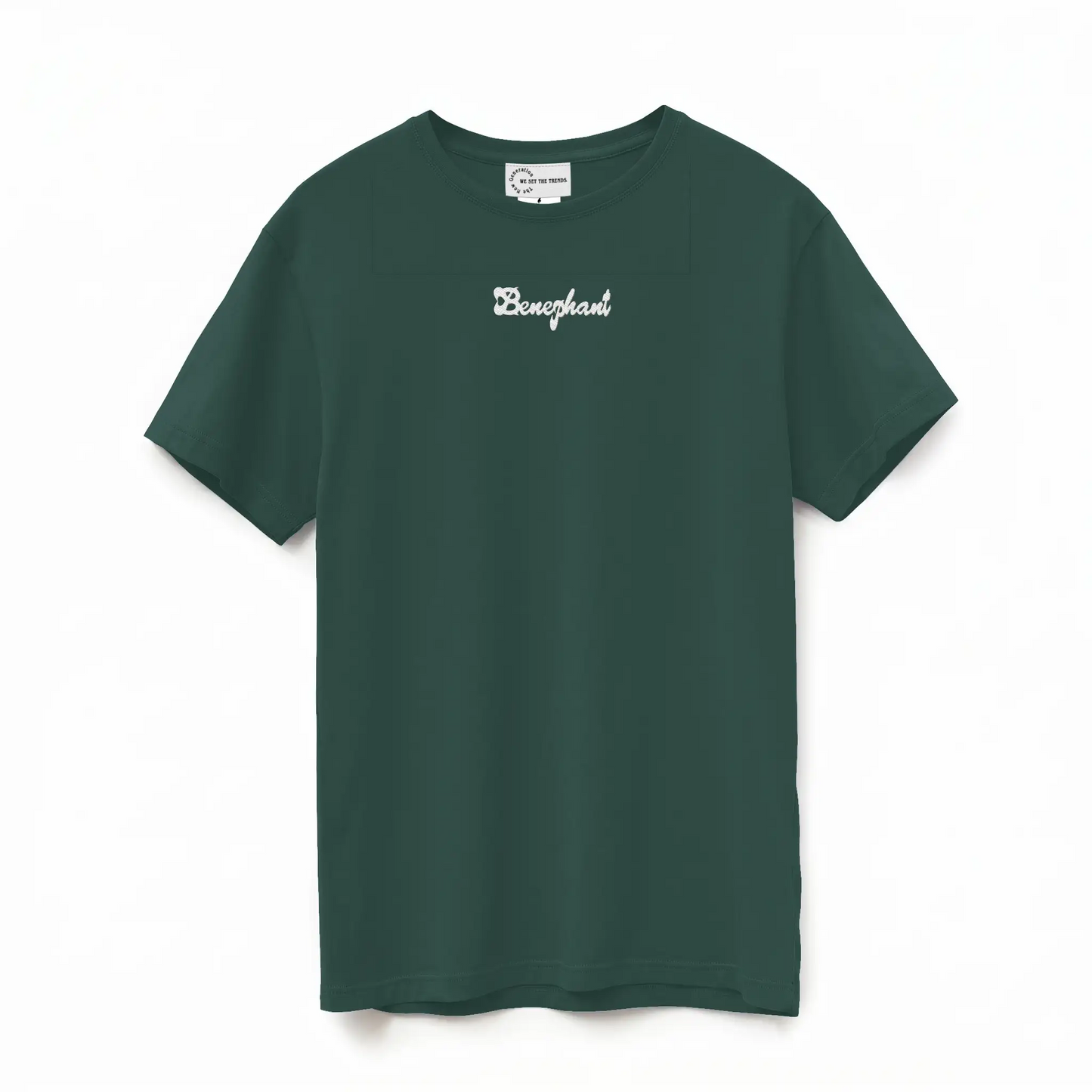 Benephant Embroidered Supima Cotton T Shirt