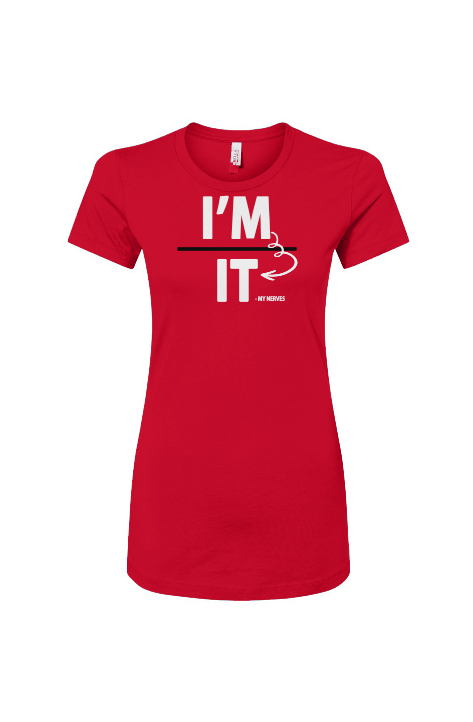 I'm Over It Slim Fit T Shirt