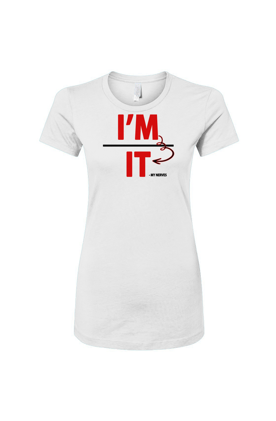 I'm Over It Slim Fit T Shirt