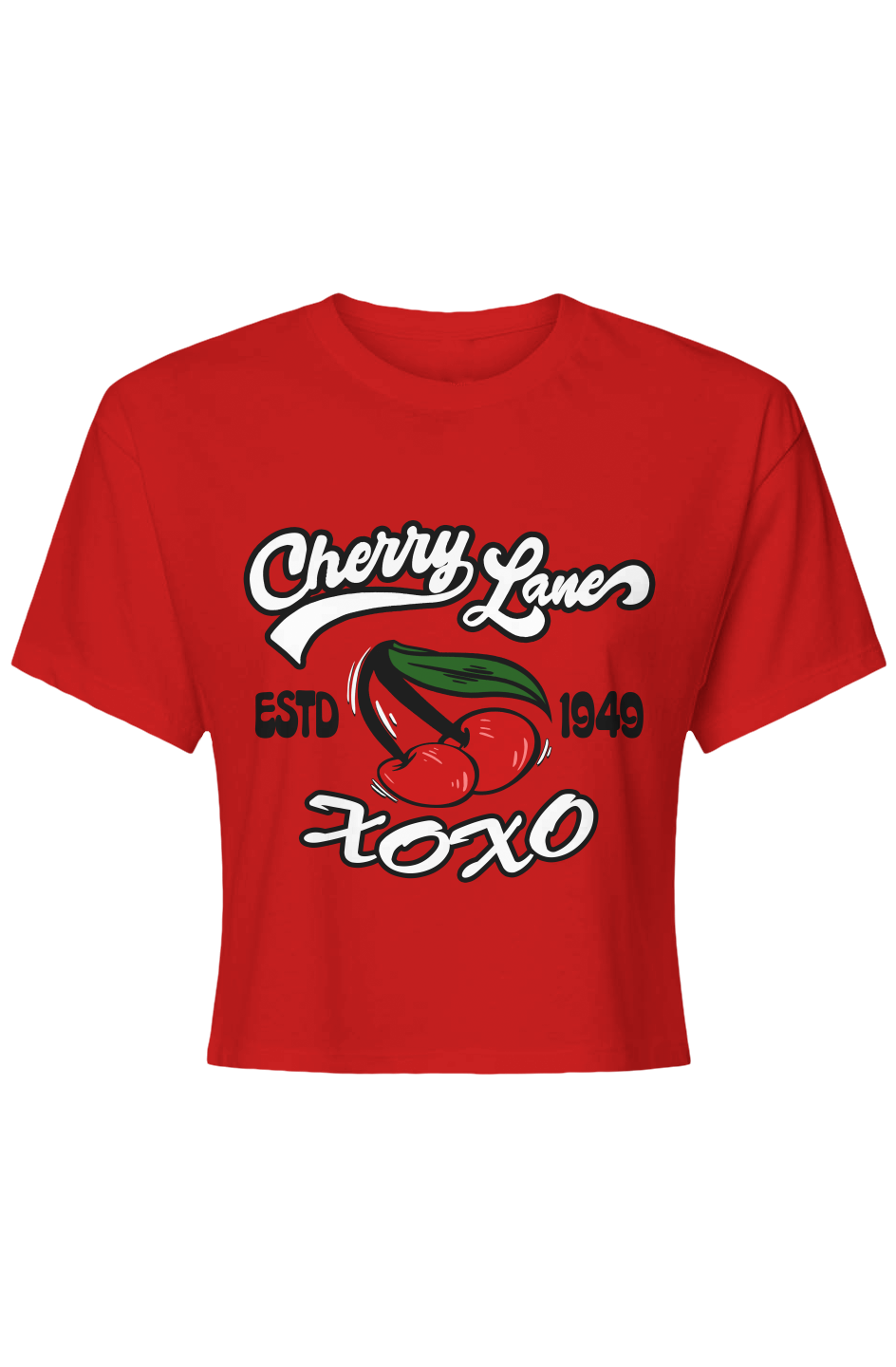 Cherry Lane Crop Top