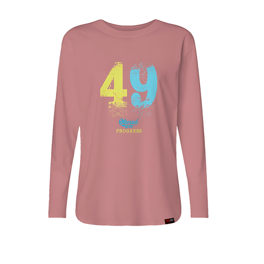 49 Obsessed With Progress Long Sleeve Tee Apliiq