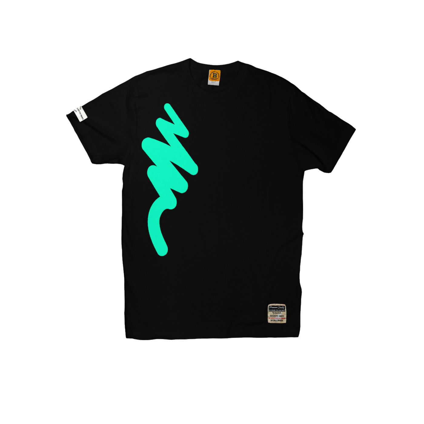 Zig Zag Jumbo Logo T-Shirt Apliiq