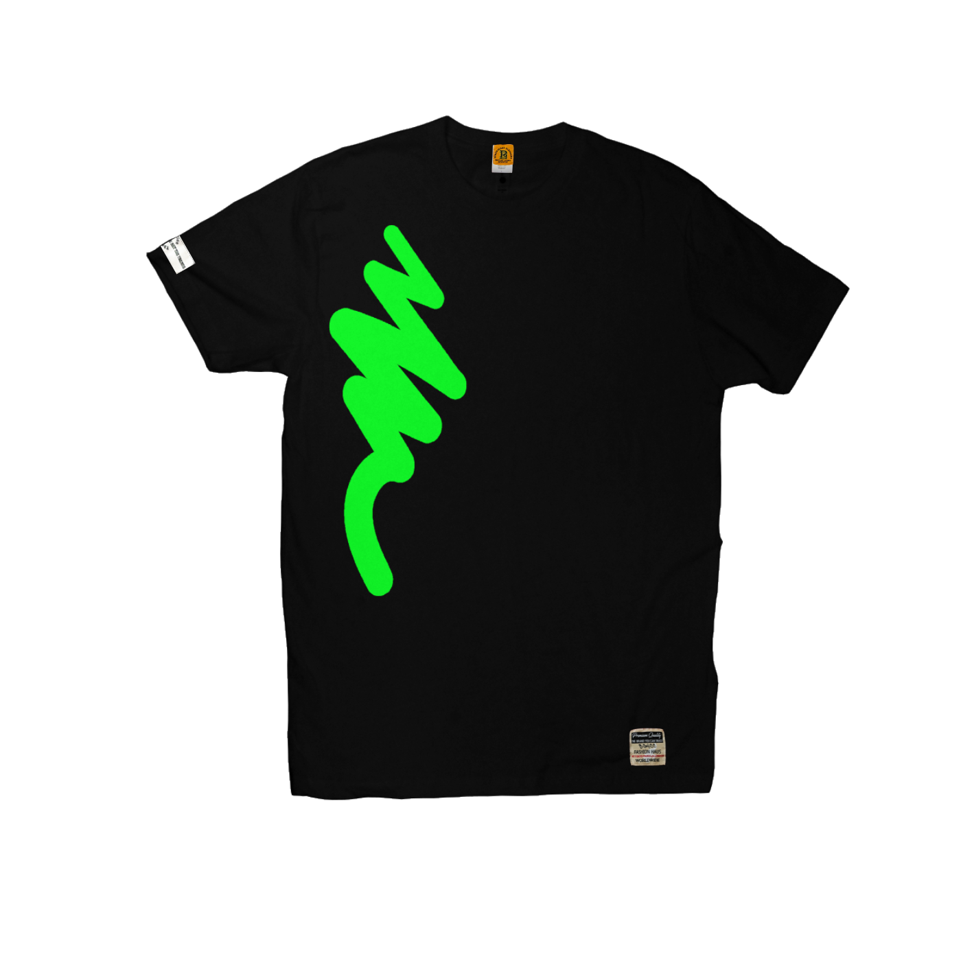 Zig Zag Jumbo Logo T-Shirt Apliiq