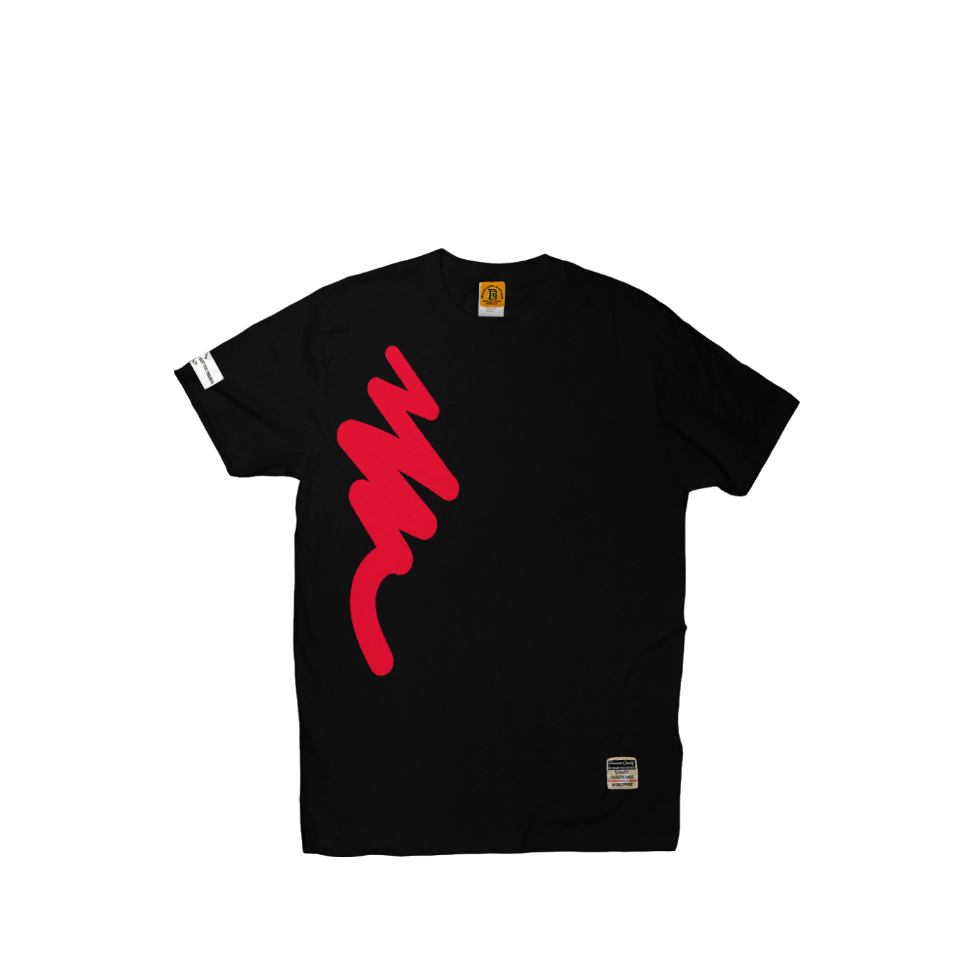 Zig Zag Jumbo Logo T-Shirt Apliiq