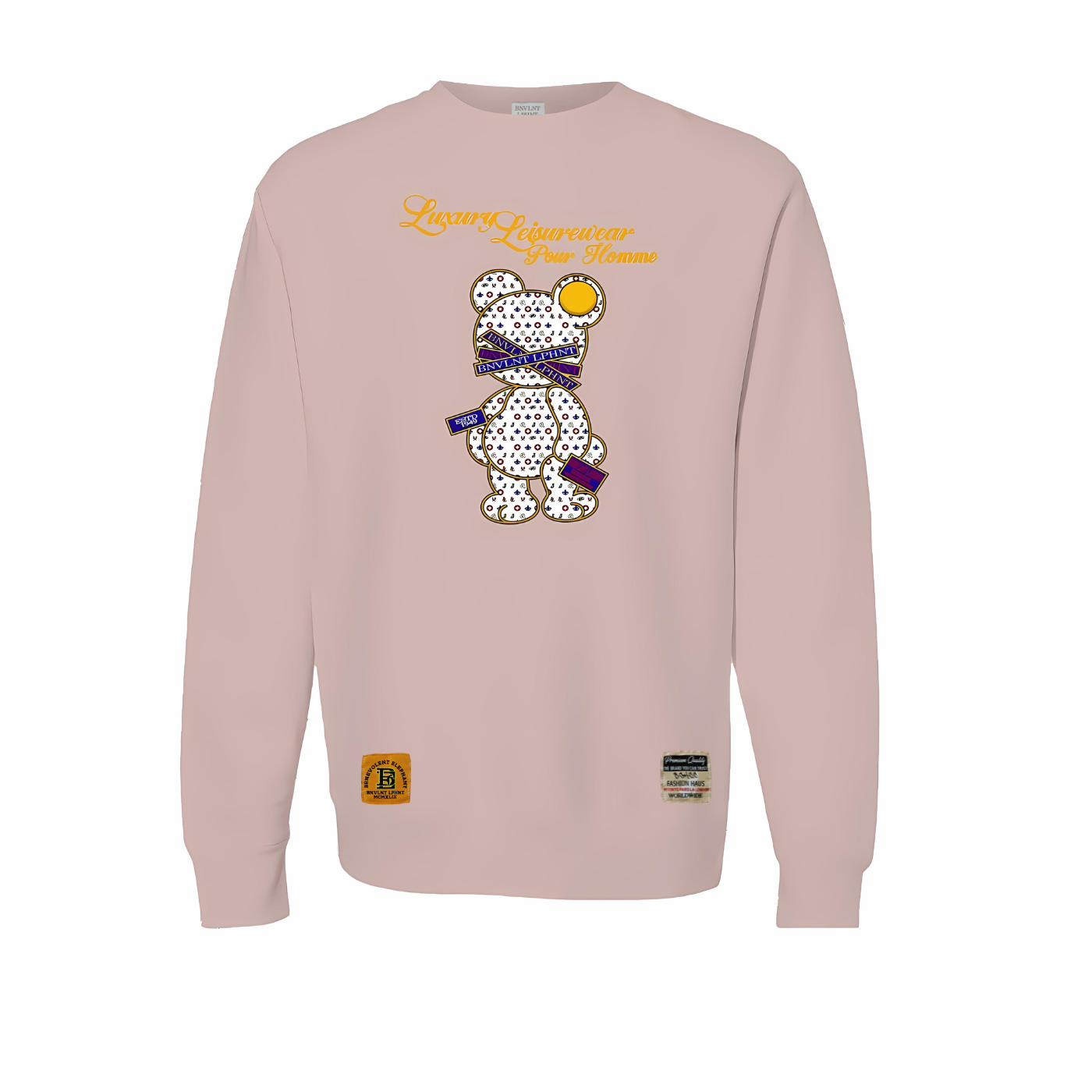 Bnvlnt Lphnt Teddy Bear Heavyweight Sweatshirt Apliiq