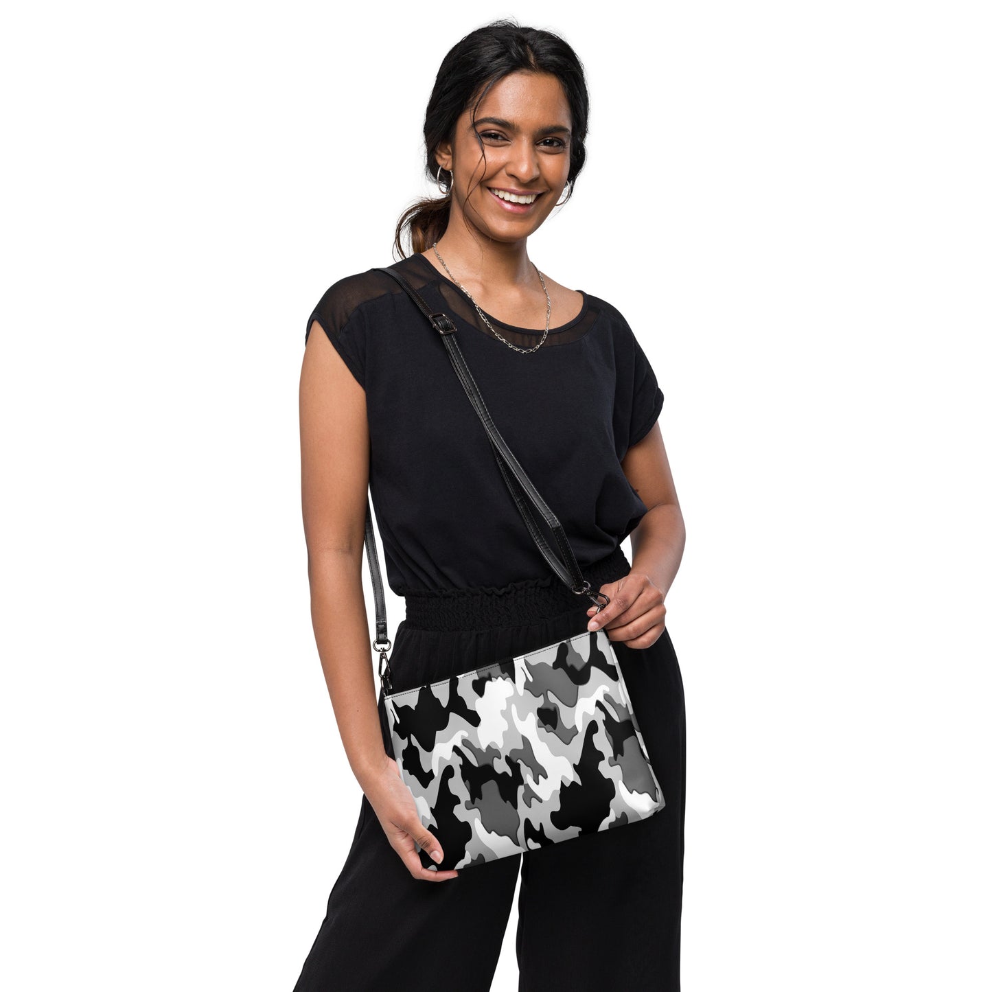 Snow Camo Crossbody Bag Apliiq