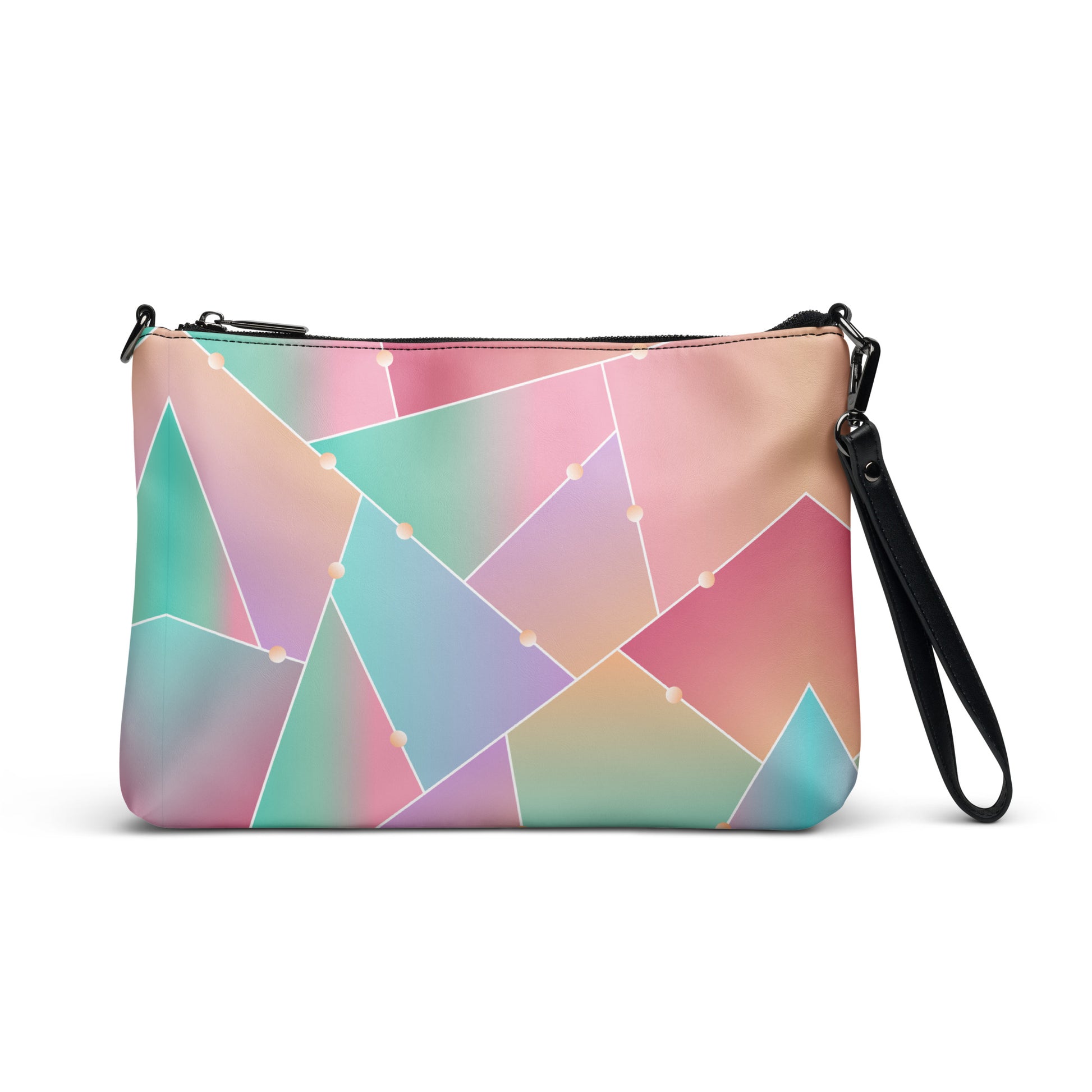 Pink Fractal Crossbody Bag Apliiq