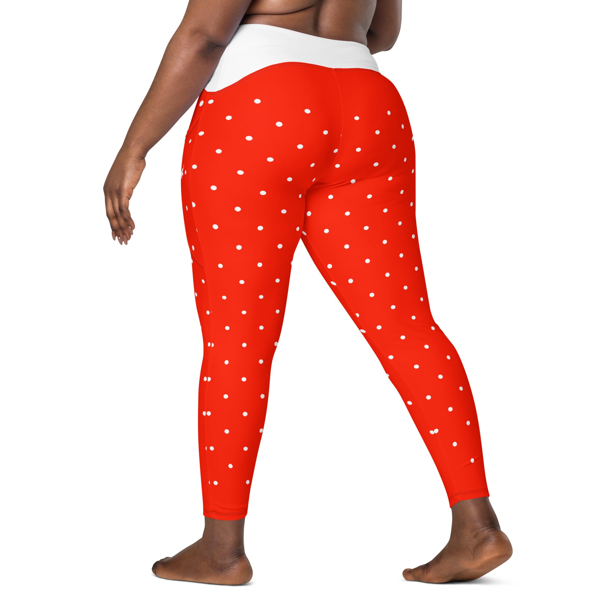 Connect The Dots Crossover Leggings with Pockets Benephant.com