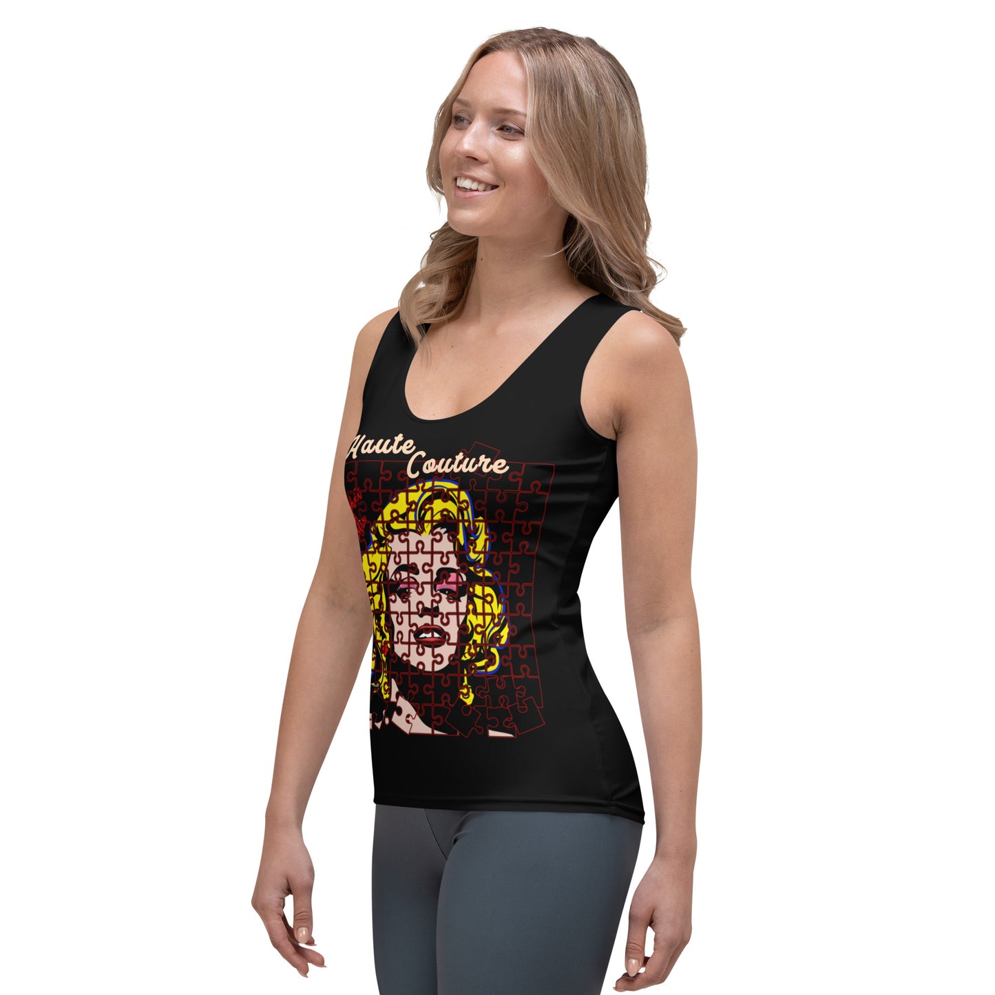 Marilyn Puzzle Tank Top Benephant.com