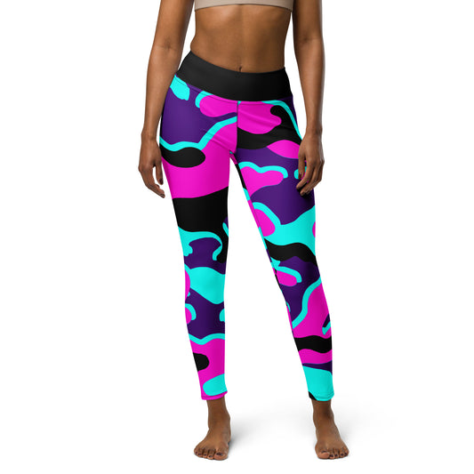 South Beach Camo Leggings Benephant.com