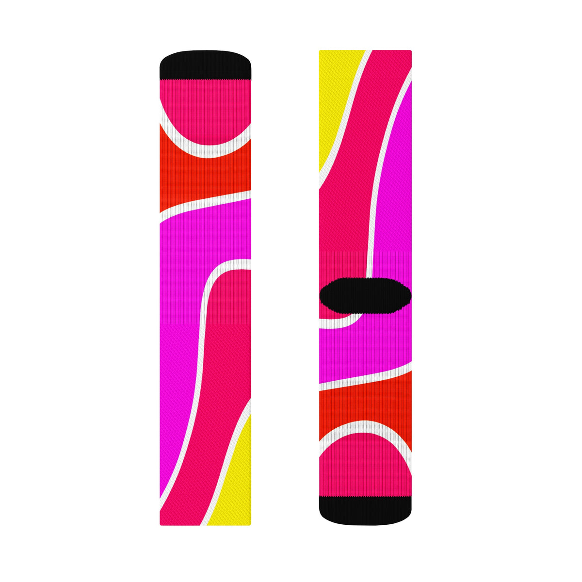 Art Deco Crew Socks — Design 7981278