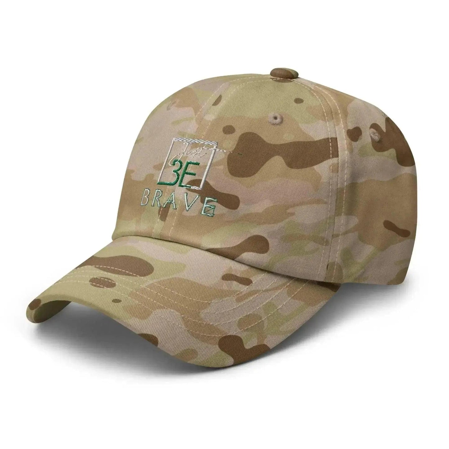 BE Brave Multicam Dad Hat Benephant.com