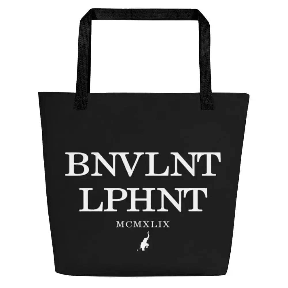 BNVLNT LPHNT Large Tote Bag Benephant.com