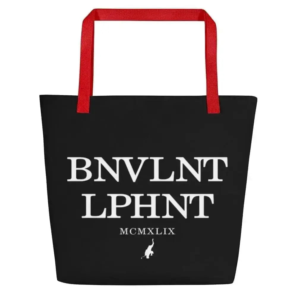 BNVLNT LPHNT Large Tote Bag Benephant.com