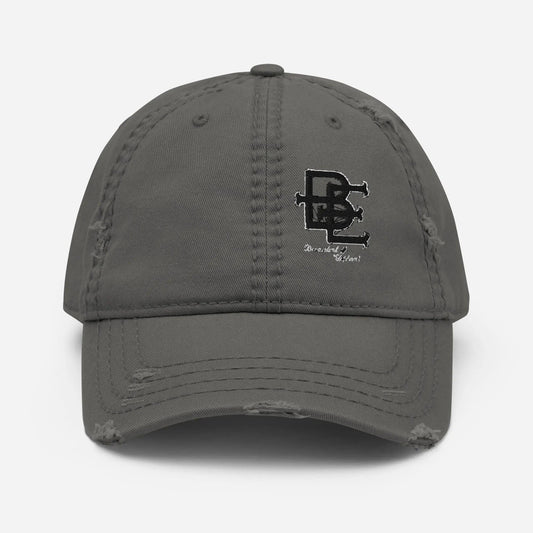 Benevolent Elephant BE Distressed Dad Hat Benephant.com