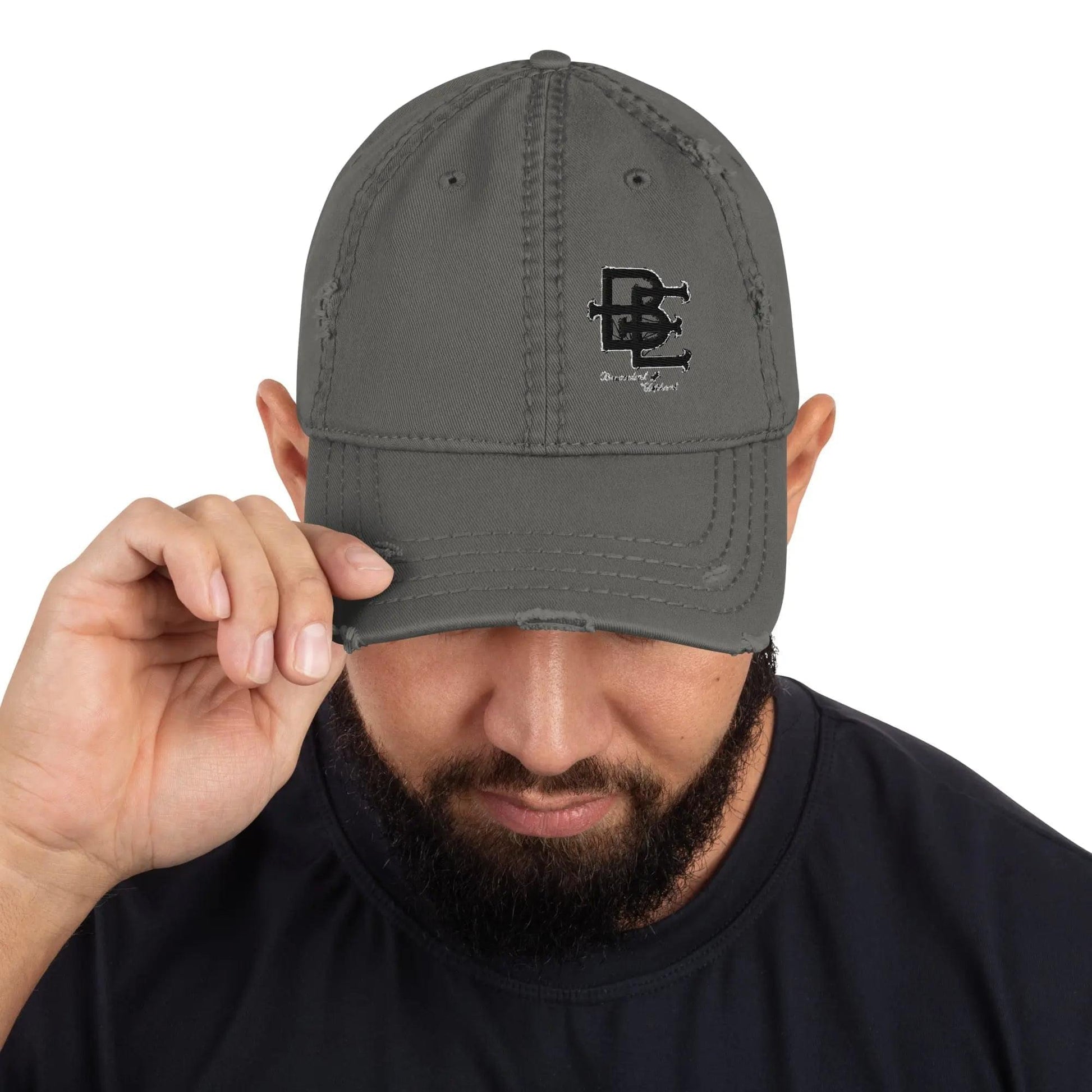 Benevolent Elephant BE Distressed Dad Hat Benephant.com