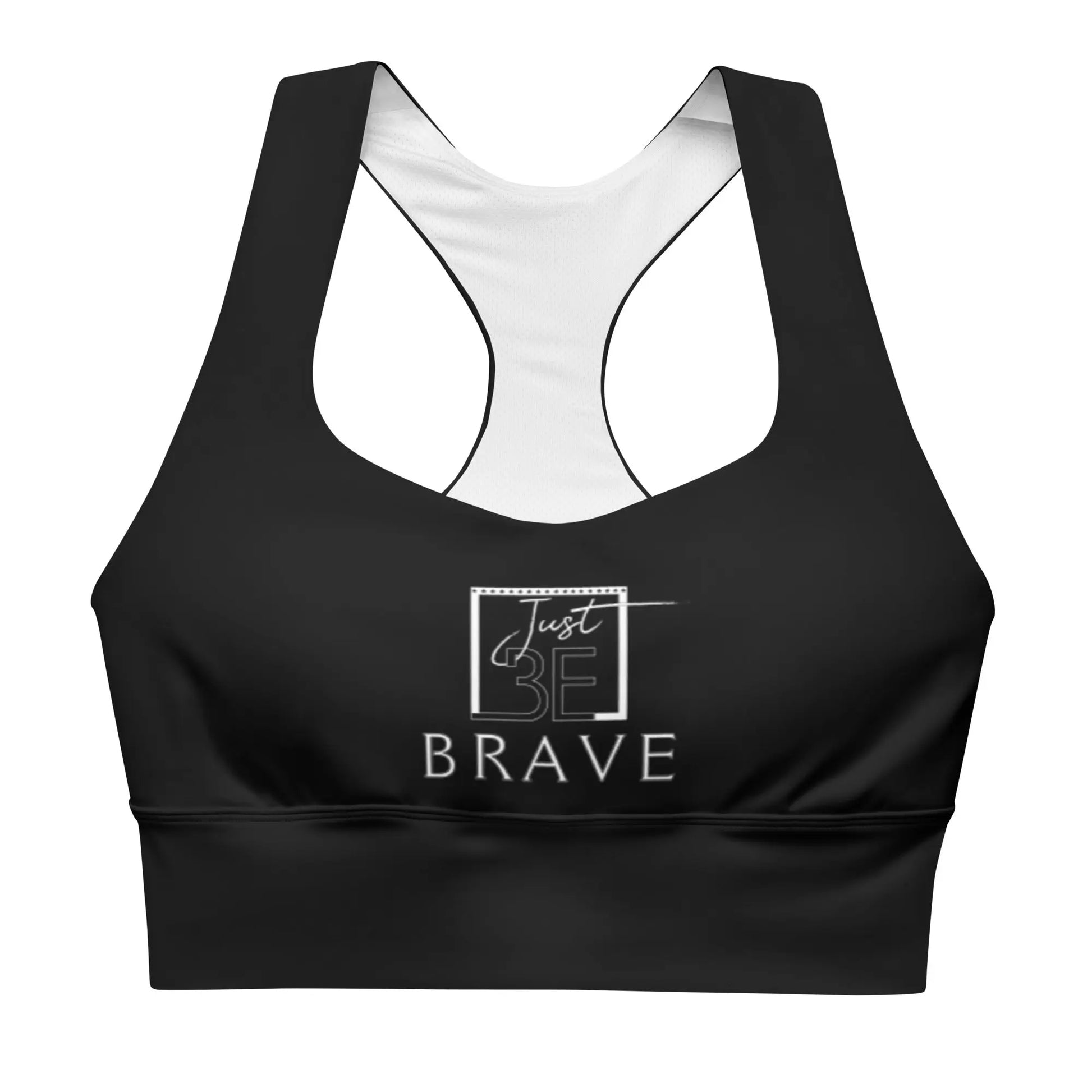 Just Be Brave Sports Bra Benephant.com