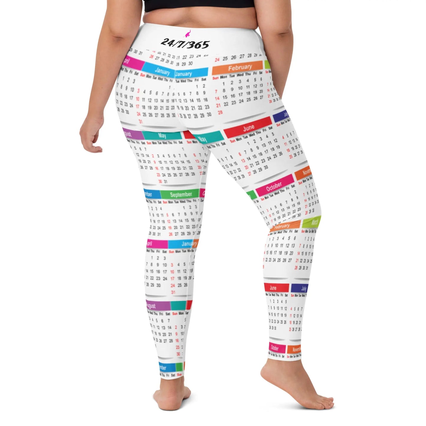 No Calendar Days Off Yoga Leggings Benephant.com