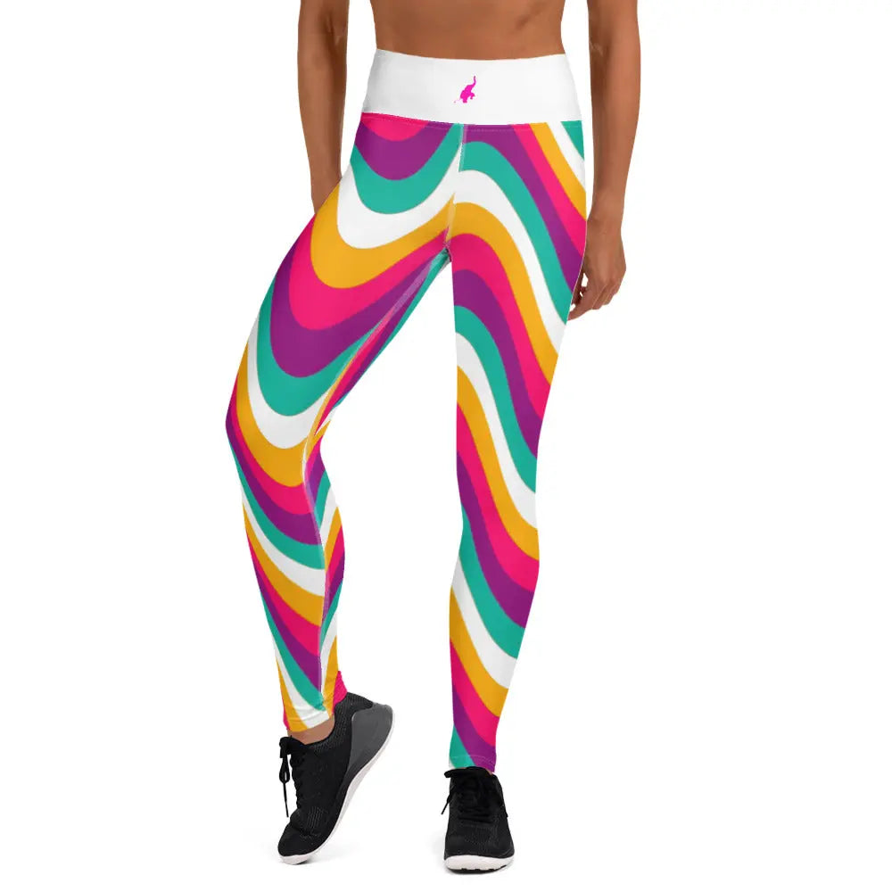 Womens Hip'Notic Full Length Yoga Leggings Benephant.com