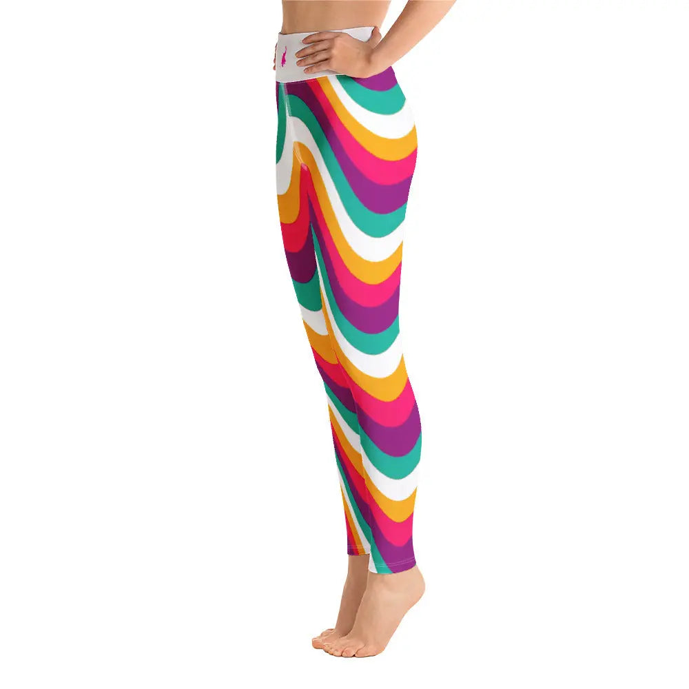 Womens Hip'Notic Full Length Yoga Leggings Benephant.com